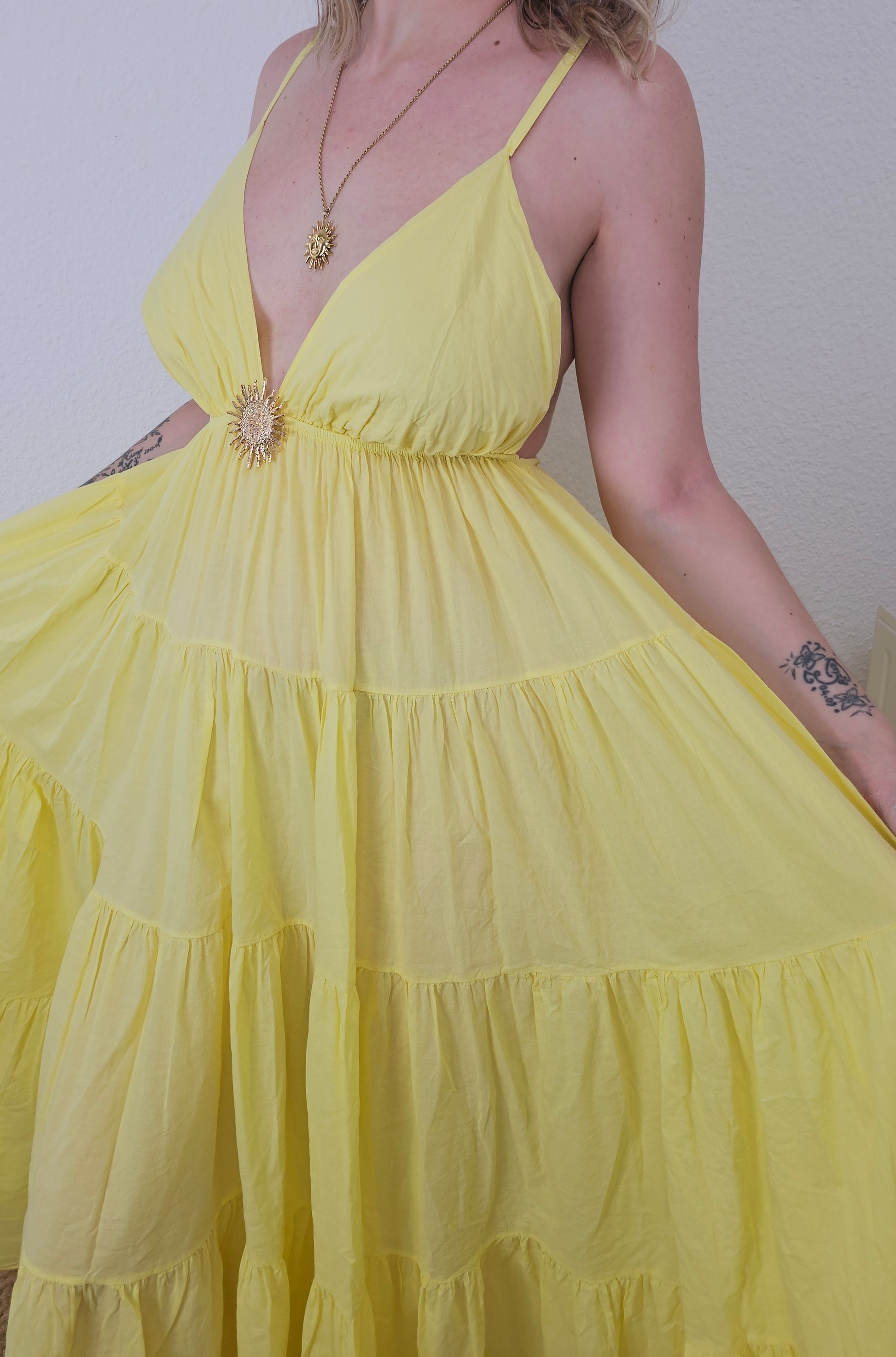 Robe Mareva Jaune