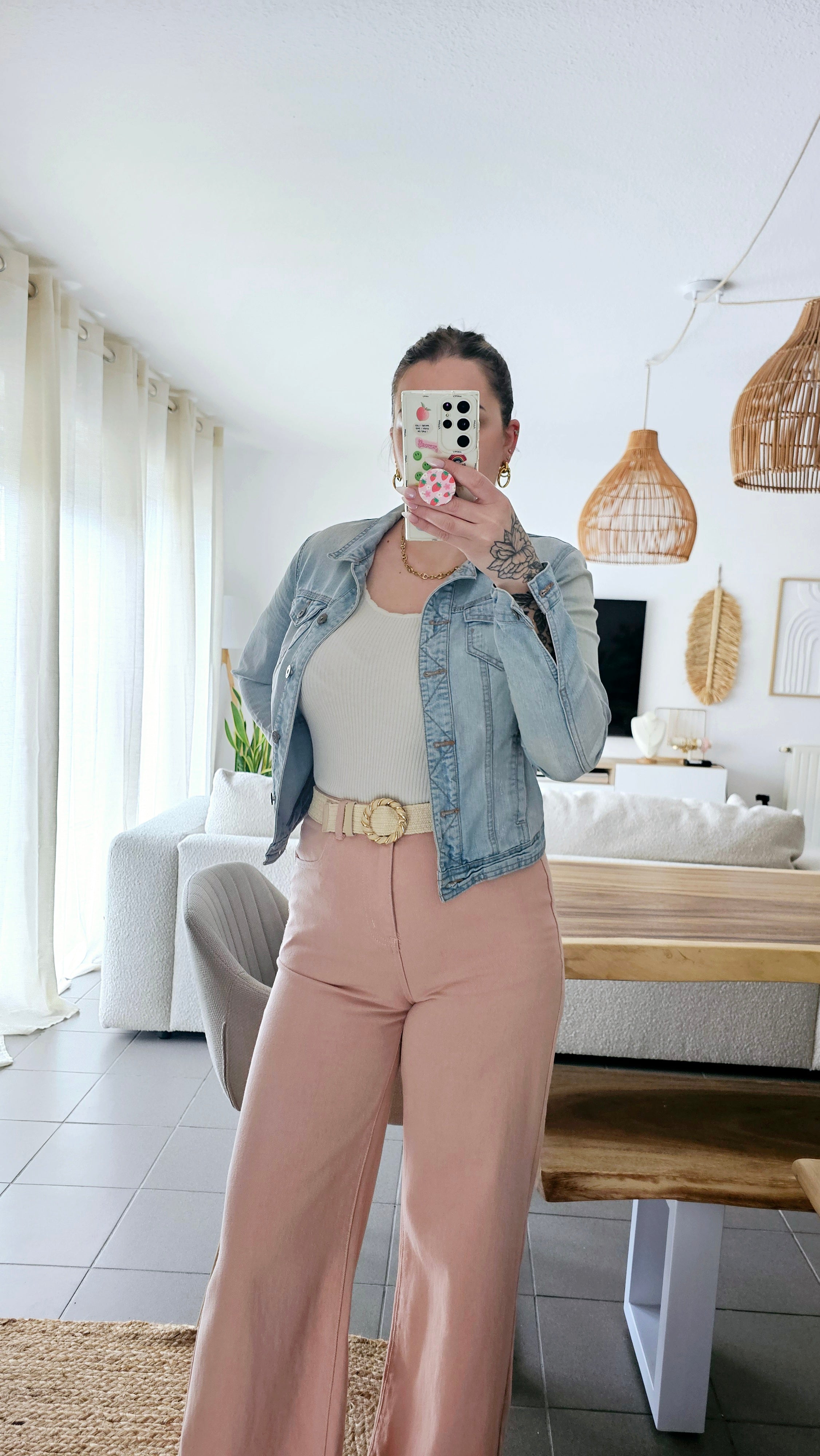 Pantalon Elena Rose