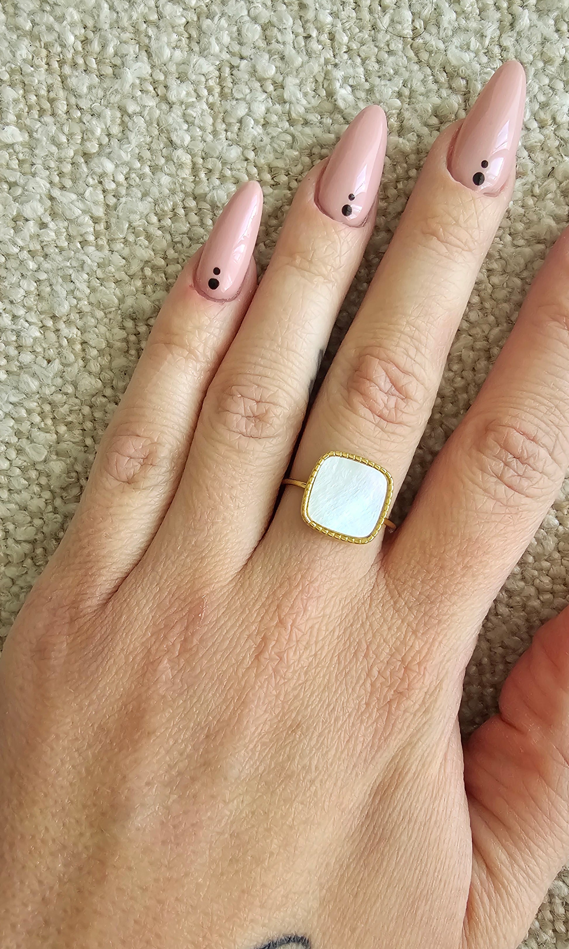 Bague Carré