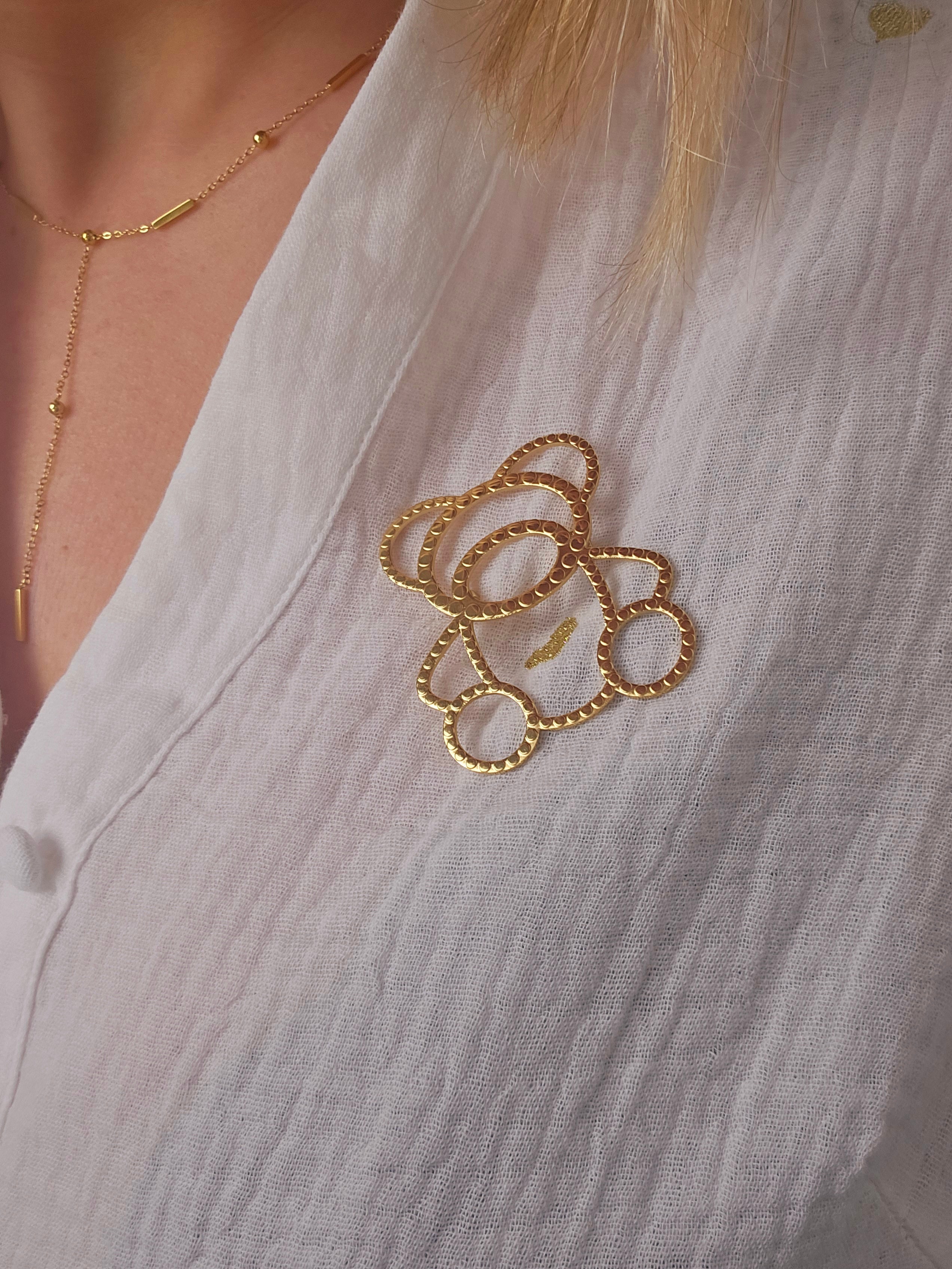 Broche Nounours