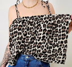 Sora Leopard Top