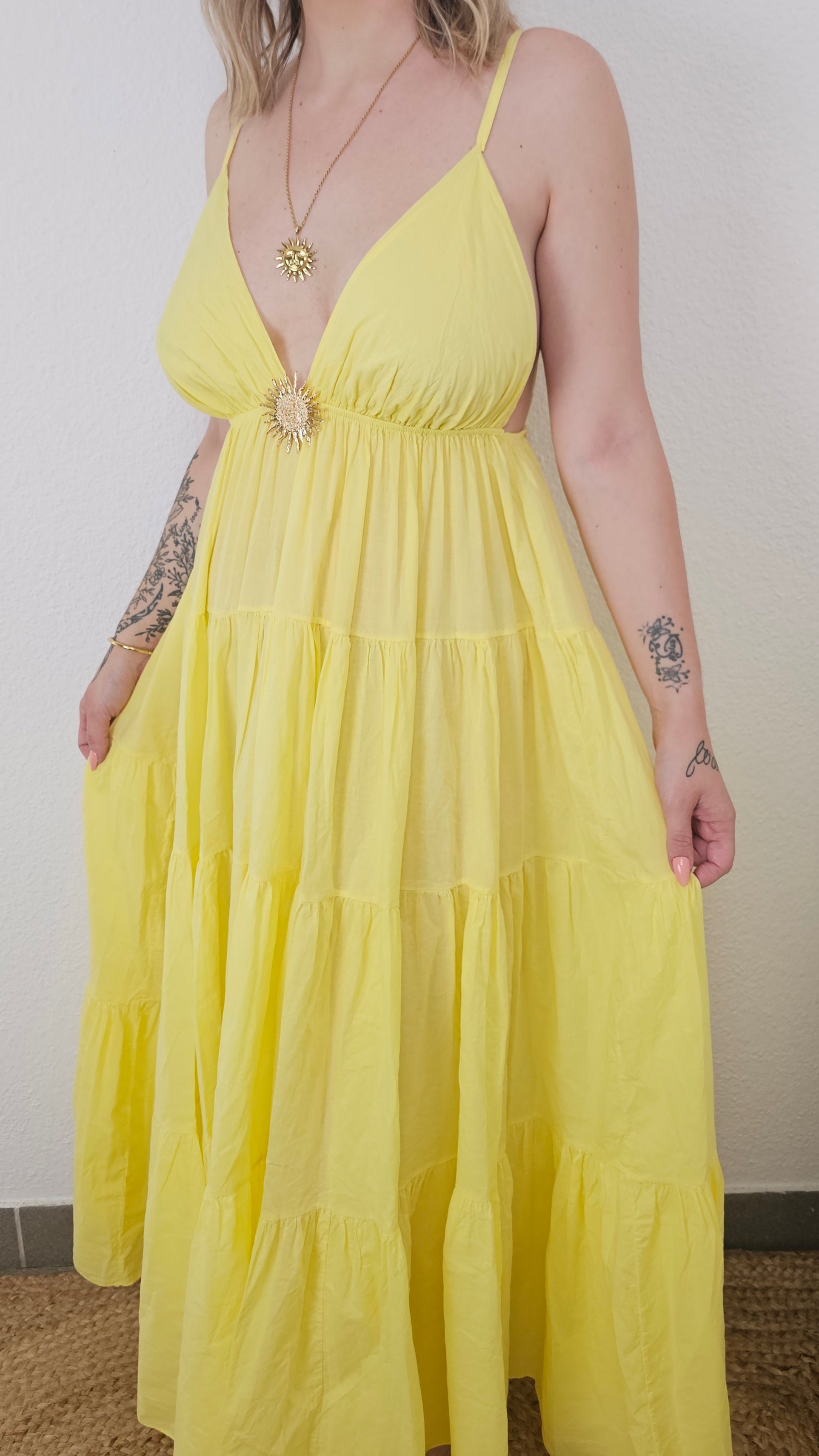 Robe Mareva Jaune