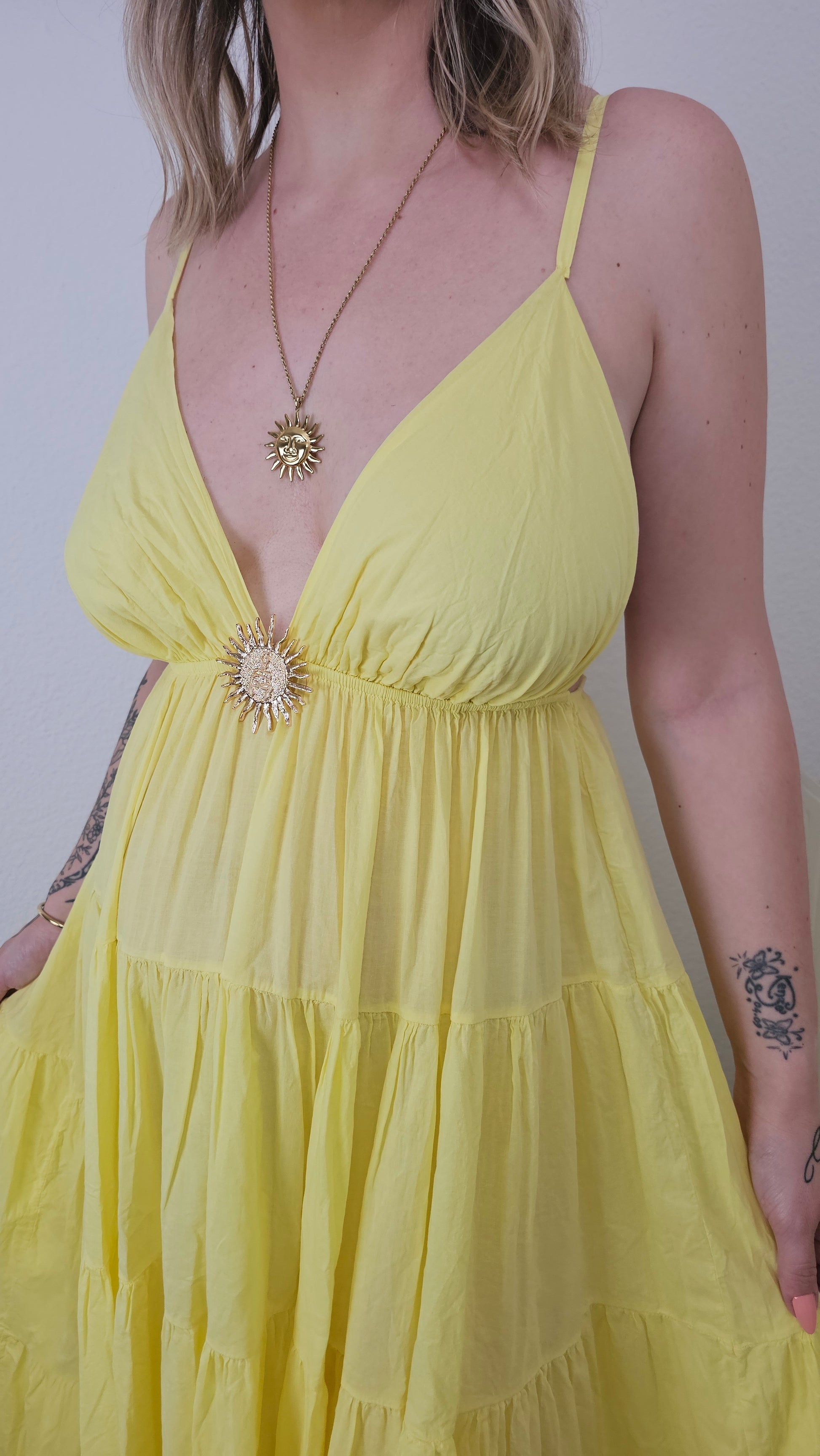 Robe Mareva Jaune