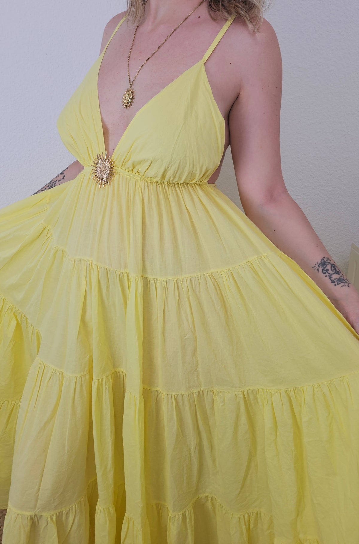 Robe Mareva Jaune