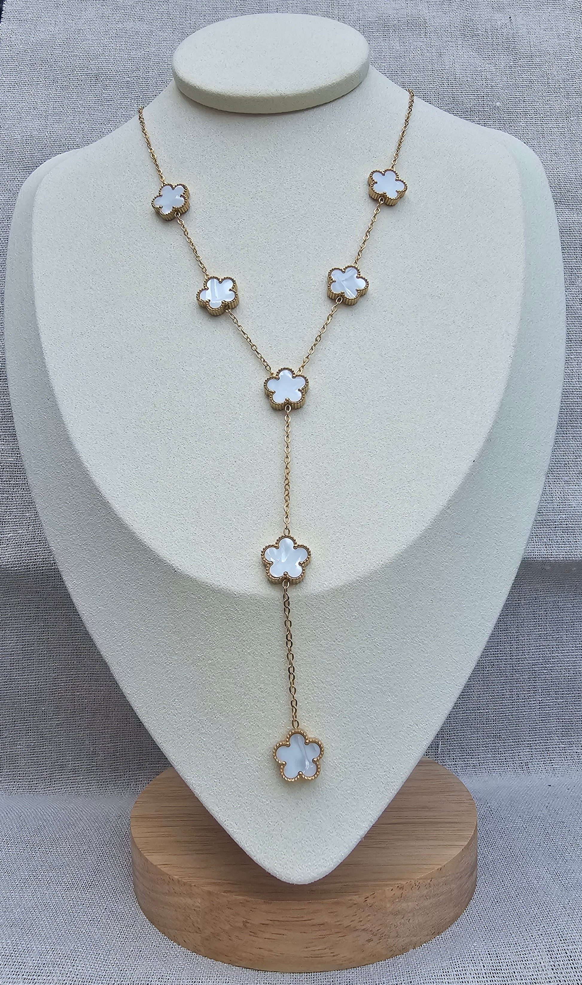 Collier Edelia Blanc