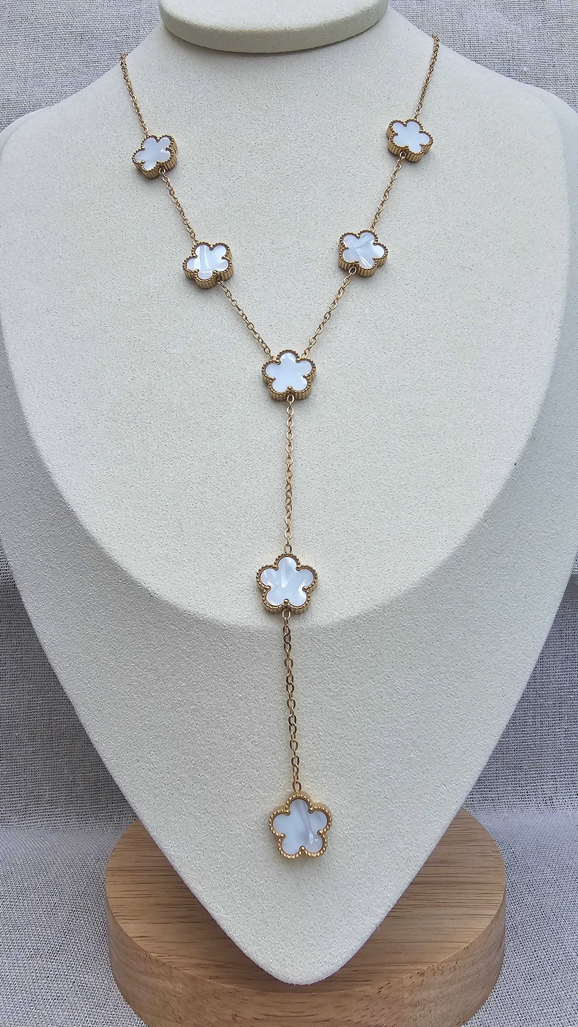 Collier Edelia Blanc