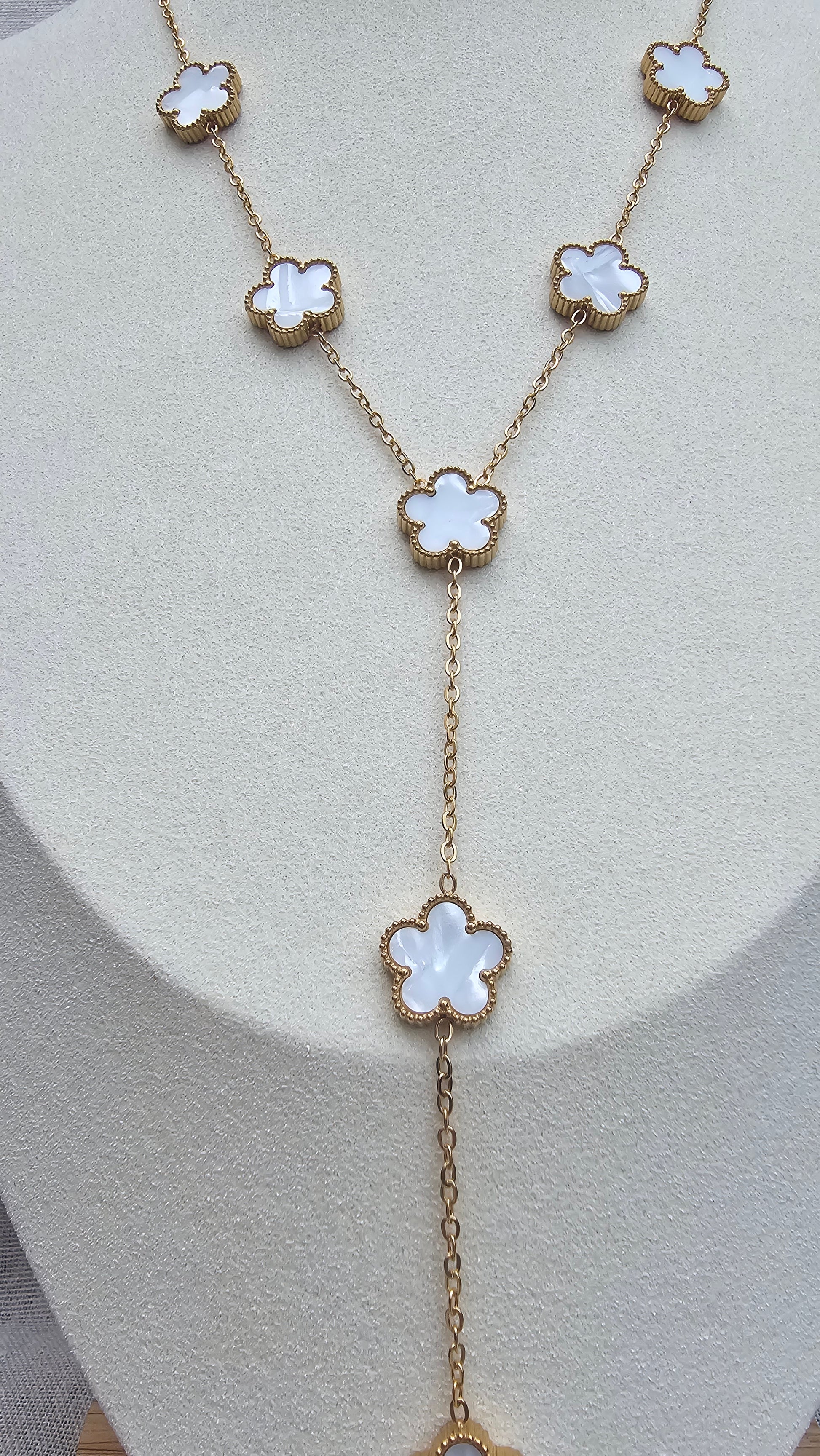 Collier Edelia Blanc