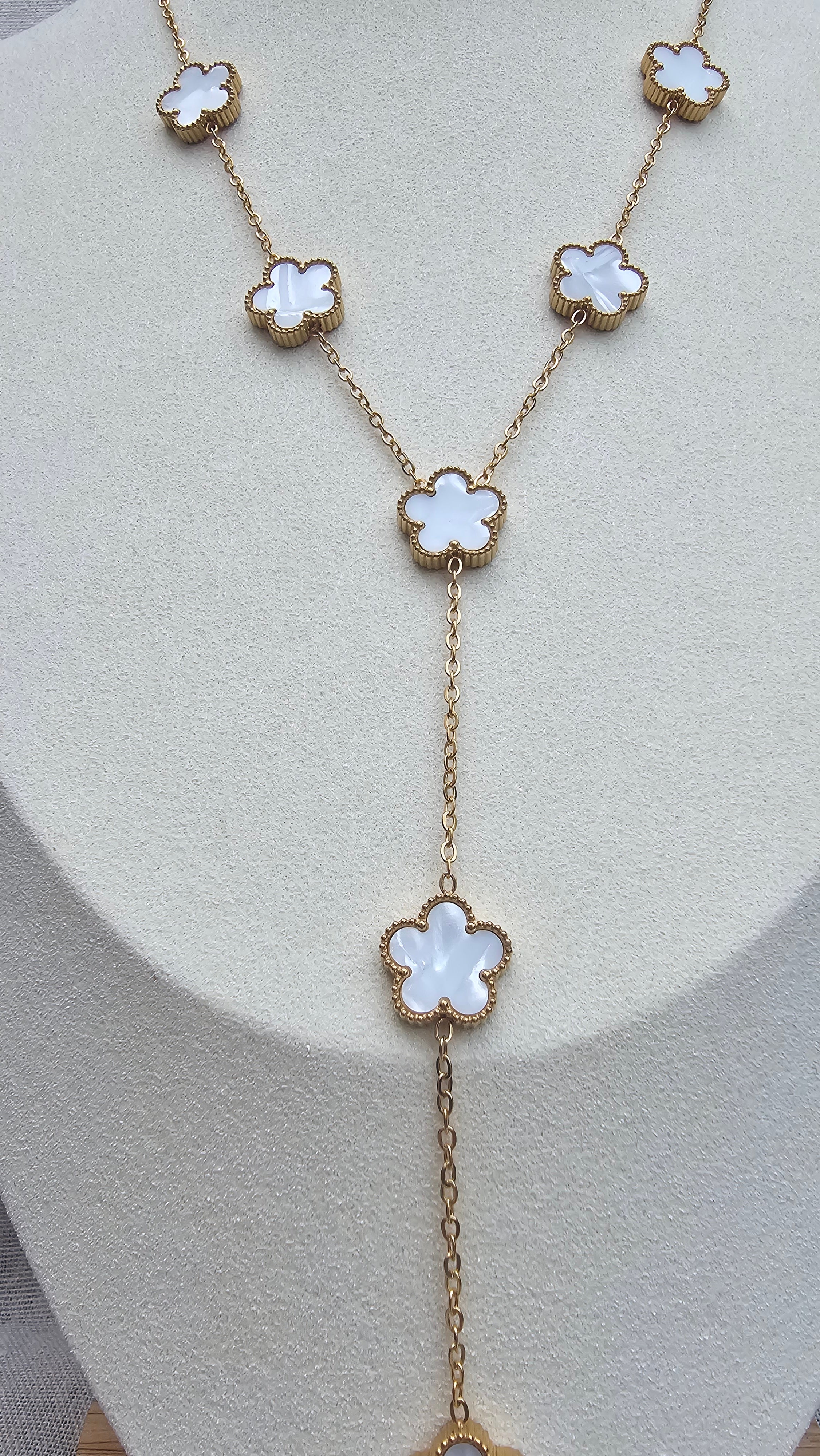 Collier Edelia Blanc