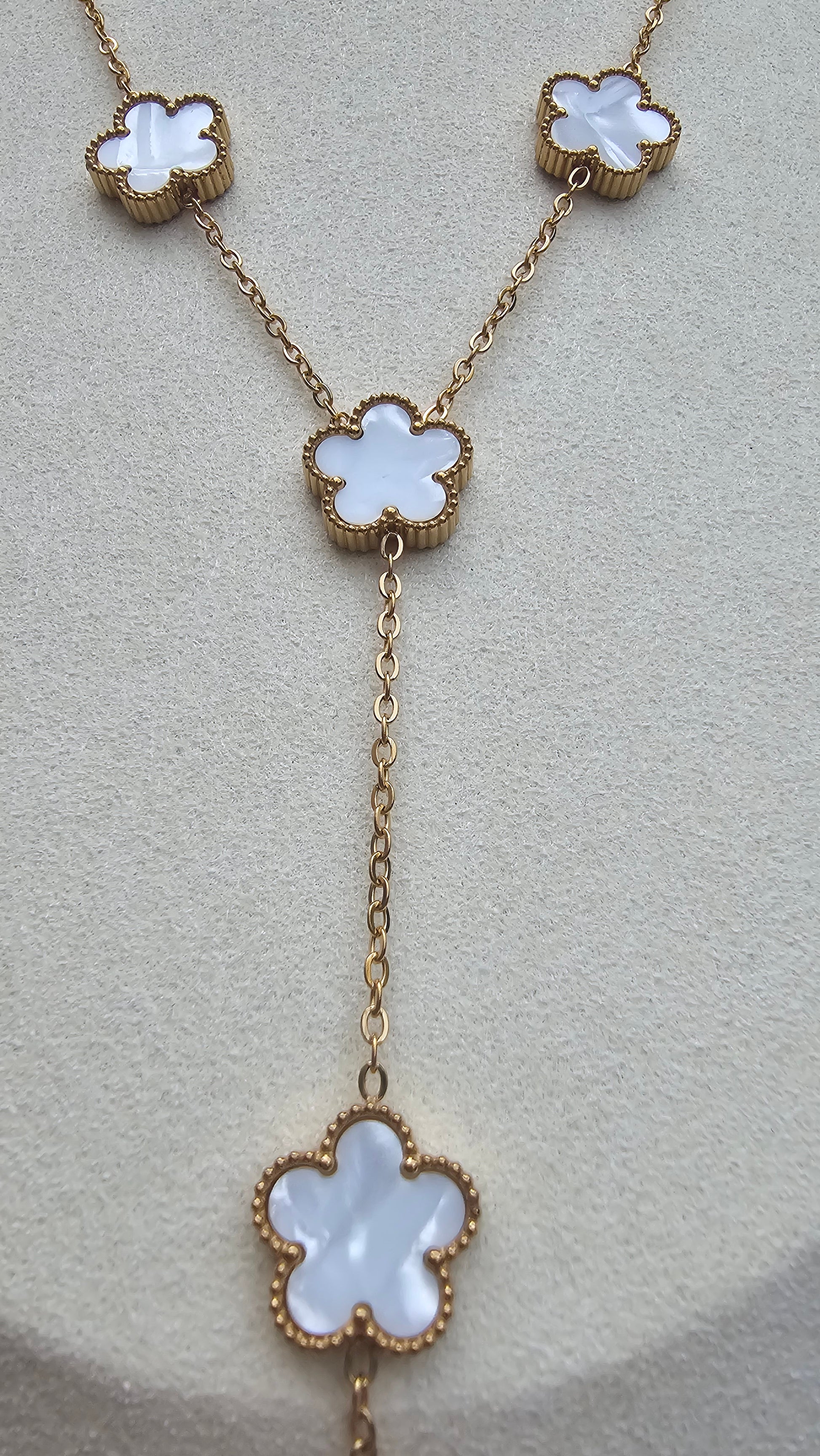 Collier Edelia Blanc