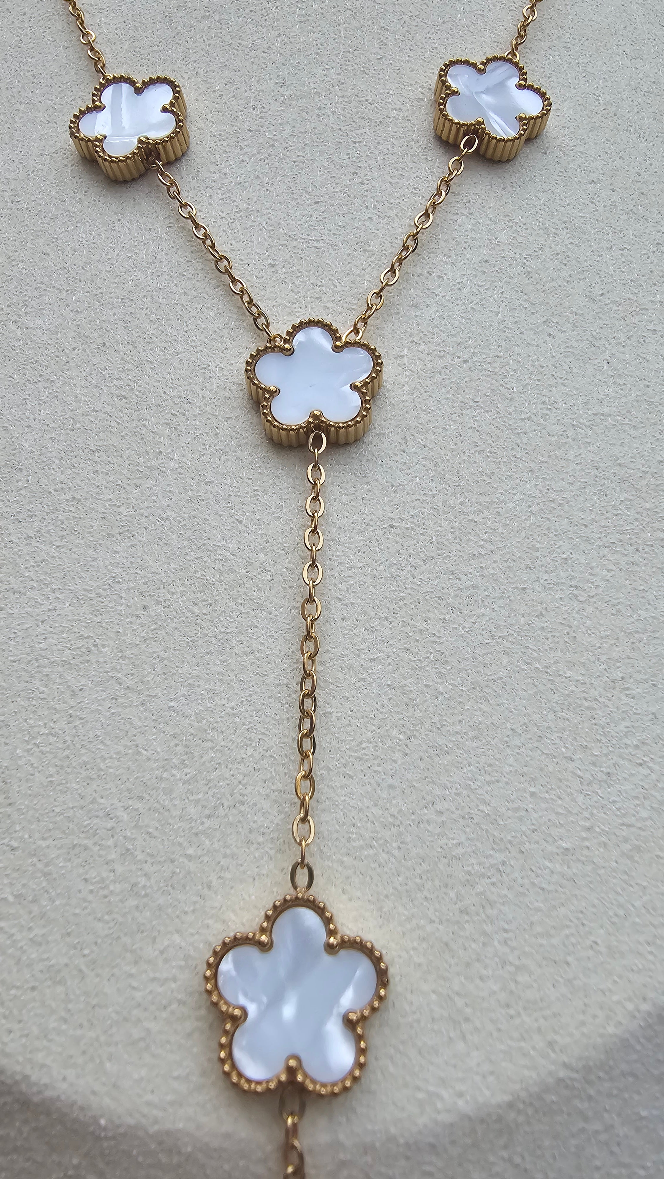 Collier Edelia Blanc