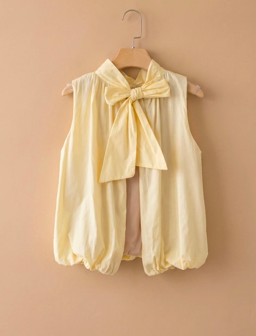 Blouse sans manches dos nu femme Carolina vue dos