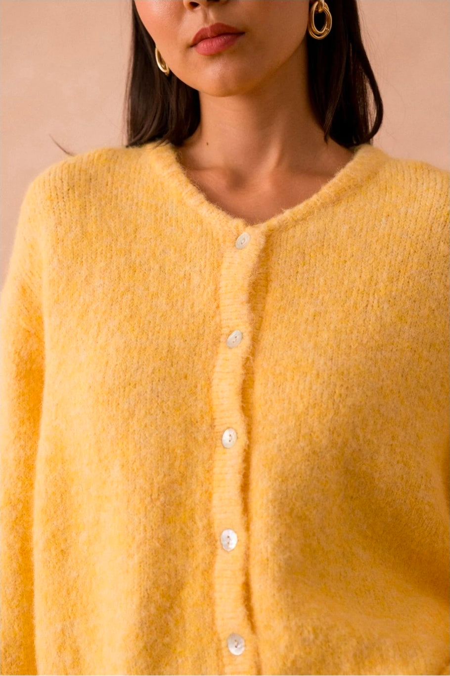 Gilet jaune femme Alba vue dos