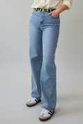 Jean large taille haute femme Paolo