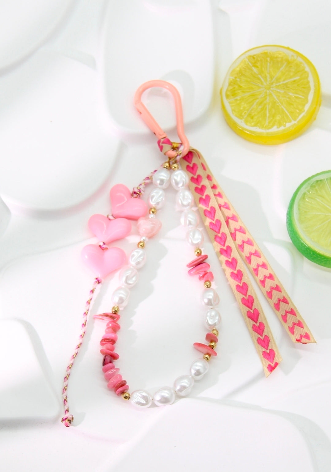 Bijou de sac | CŒUR ROSE
