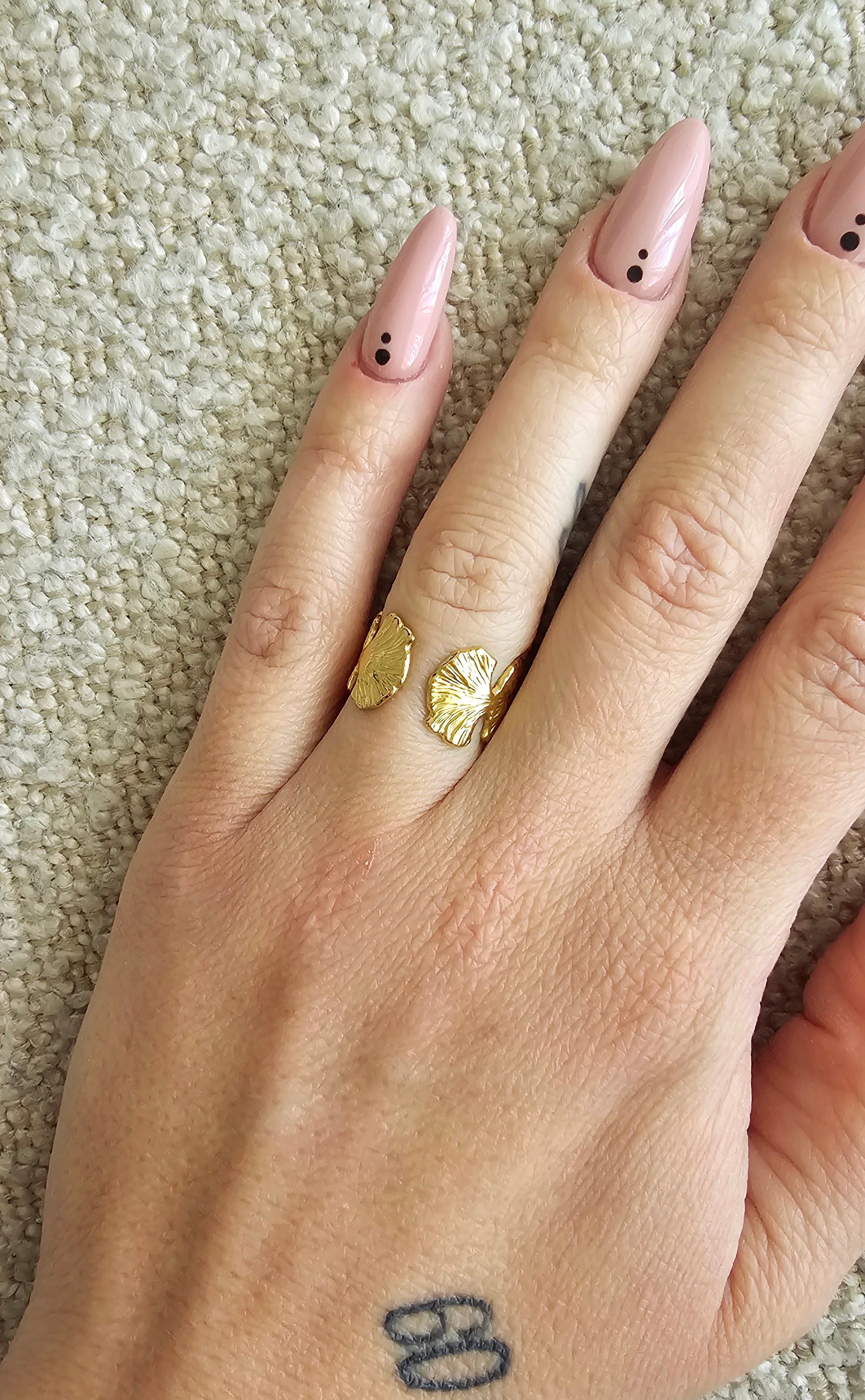 Bague Petites Feuilles