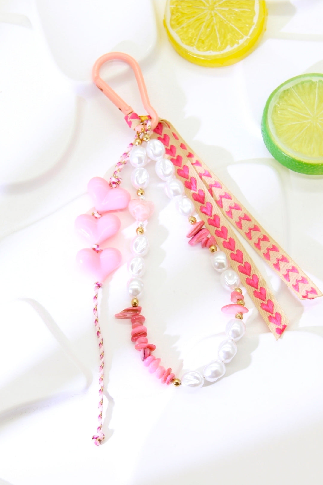 Bijou de sac | CŒUR ROSE